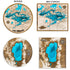 Engraved wooden map of Lake Vermilion, MN – personalized lake gift